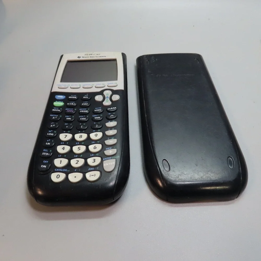 TI-84 Plus Graphing Calculator – TESTED & WORKING – W/Cover‎